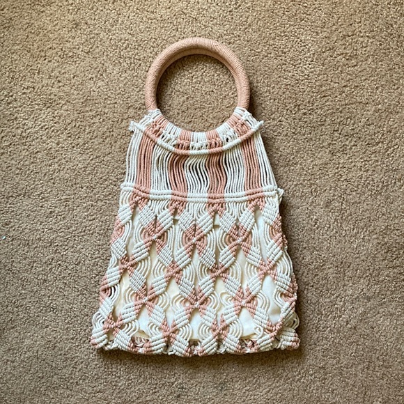 Cost Plus World Market Handbags - Macramé handbag - Cost plus world market